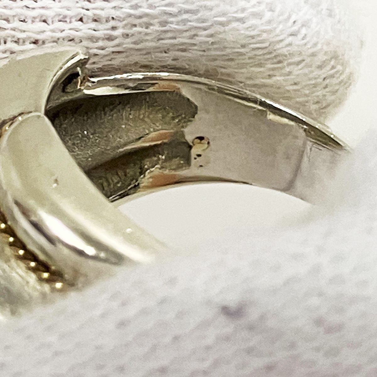 TIFFANY&Co. ティファニー ツイストロープ リング 925 750 13号相当
