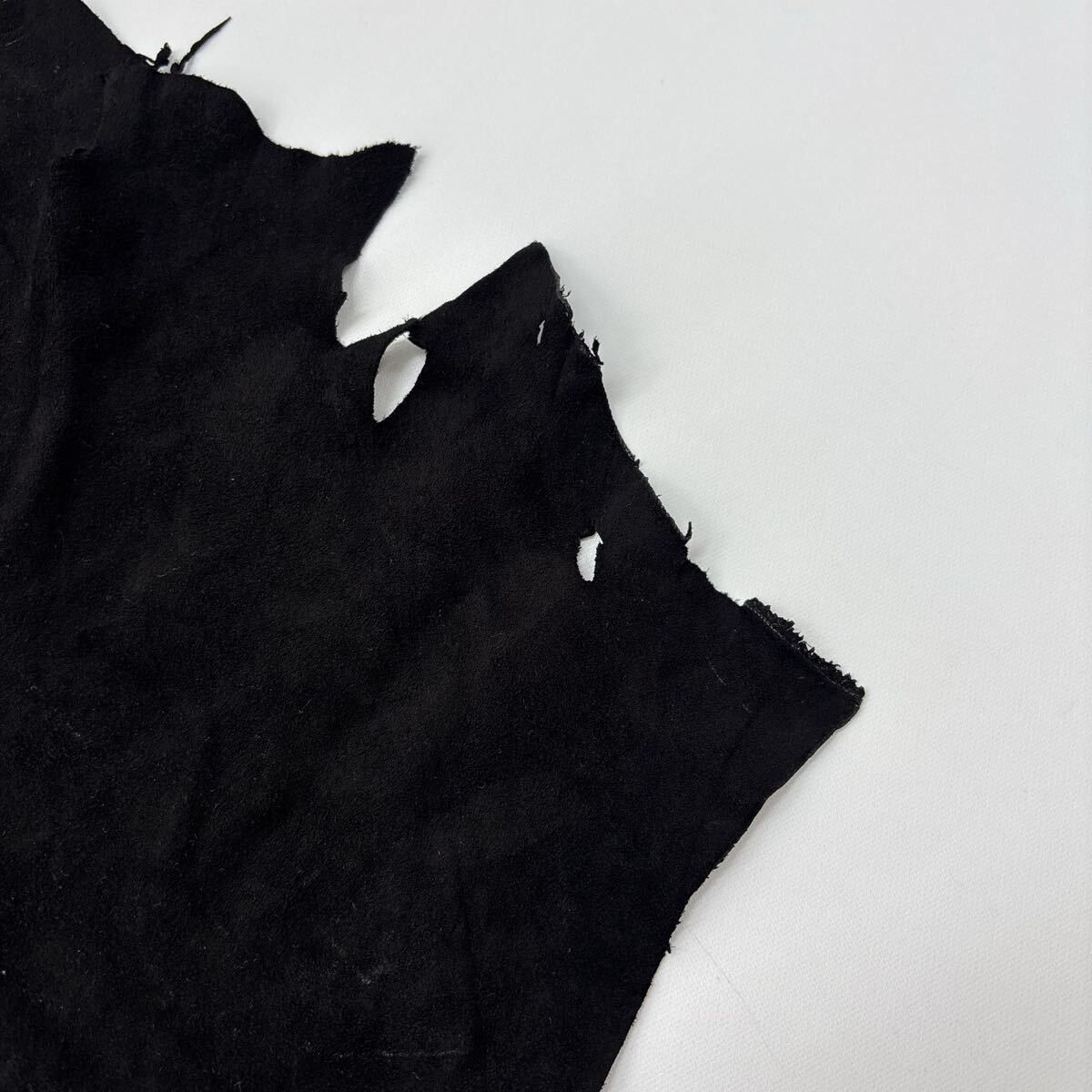 パラドックス ラムスウェード スカーフ ブラック 系 712-0050 タートルネック その他 