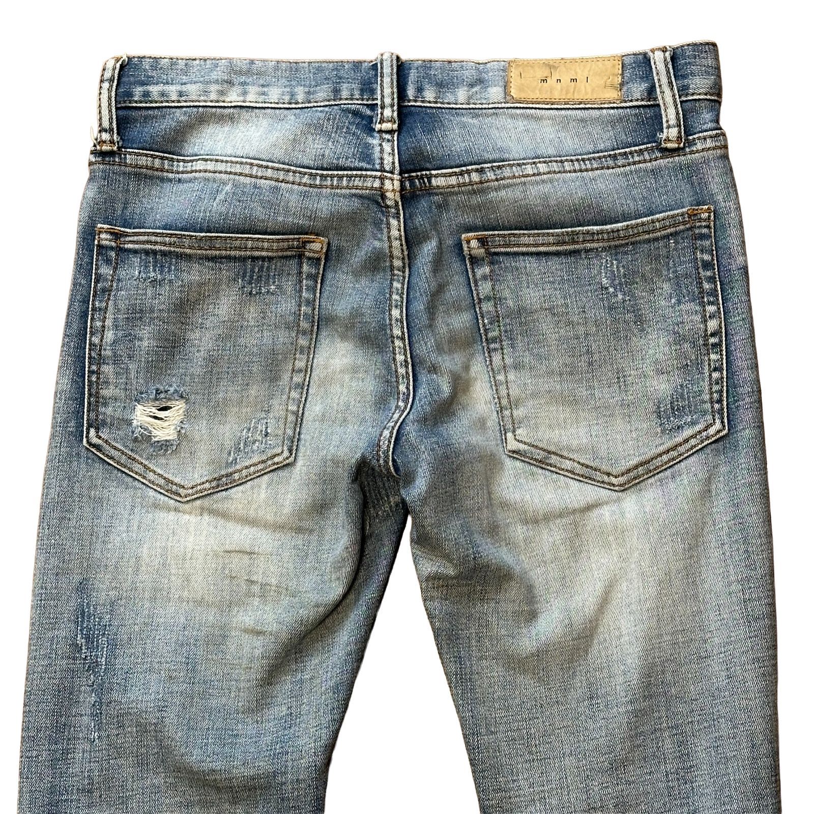 mnmiハードクラッシュデニム 29 mnmiハードクラッシュデニム 29