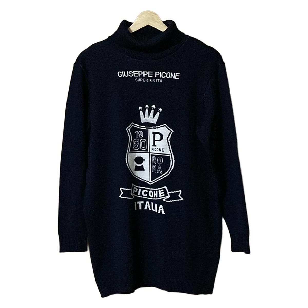 PICONE(ピッコーネ) 長袖セーター サイズ1 S レディース - ダーク