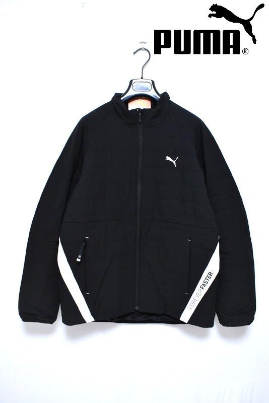 PUMA GOLF PF ストレッチ テーパード ライン カット PA ジャケット L 630364-01 プーマゴルフ 中綿ジャケット 中綿