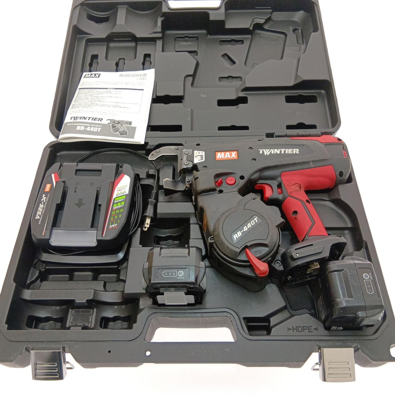 MAX マックス 鉄筋結束機リバータイア RB-440 T