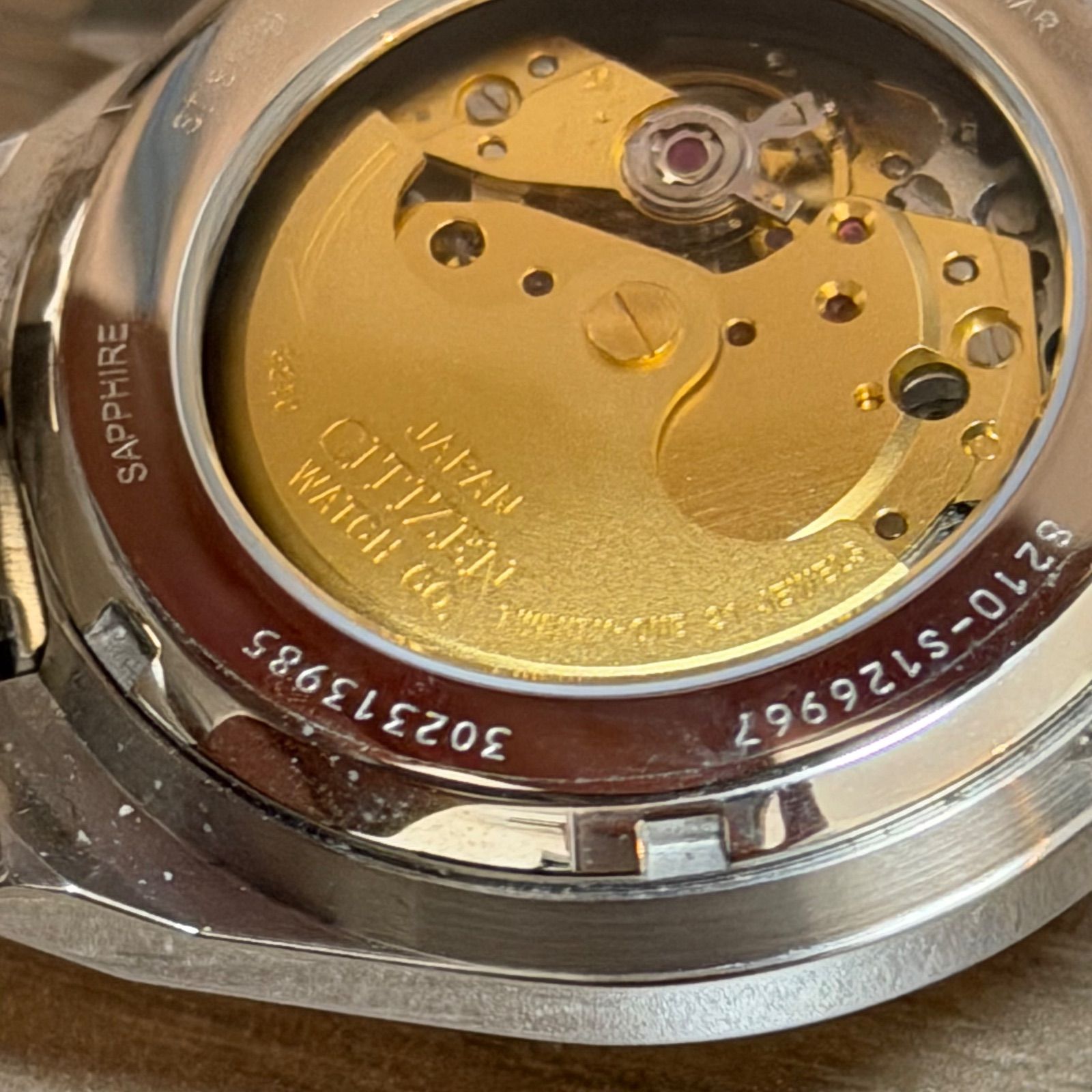  シチズン CITIZEN シチズンNJ 0150 81 Z TSUYOSA ツヨサ ユニセックス イエロー 8210 S 126967 機械式 自動巻き 自動巻き時計 腕時計(アナログ)