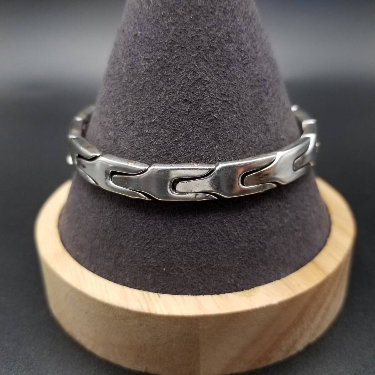 メキシコ 925 シルバー Y字 フォックスシェイプチェーン ヴィンテージ ブレスレット 銀 シンプル スタイリッシュ TAXCO タスコ Y 19 T