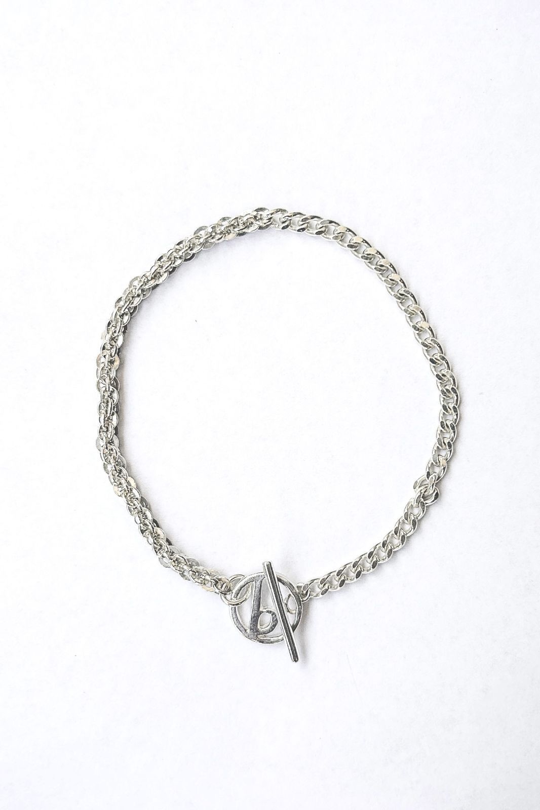THE OBJECT オブジェクト Danny OB Clasp Bracelet No. TO_HKG_26112 ダニー クラスプ ブレスレット シルバー925