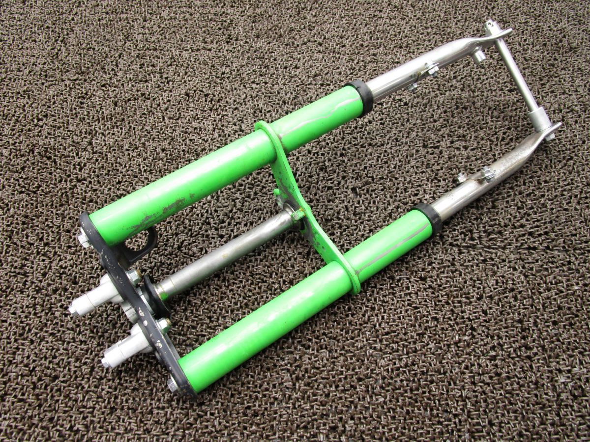 シャリー50 フロントフォーク トップブリッジ □A755！CF50 ホンダ 【 CF50E 】 CHALY キャブ車 動画有 オートマチック AT