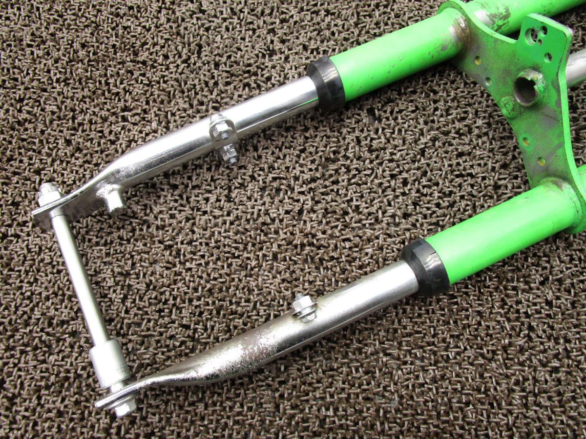 シャリー50 フロントフォーク トップブリッジ □A755！CF50 ホンダ 【 CF50E 】 CHALY キャブ車 動画有 オートマチック AT