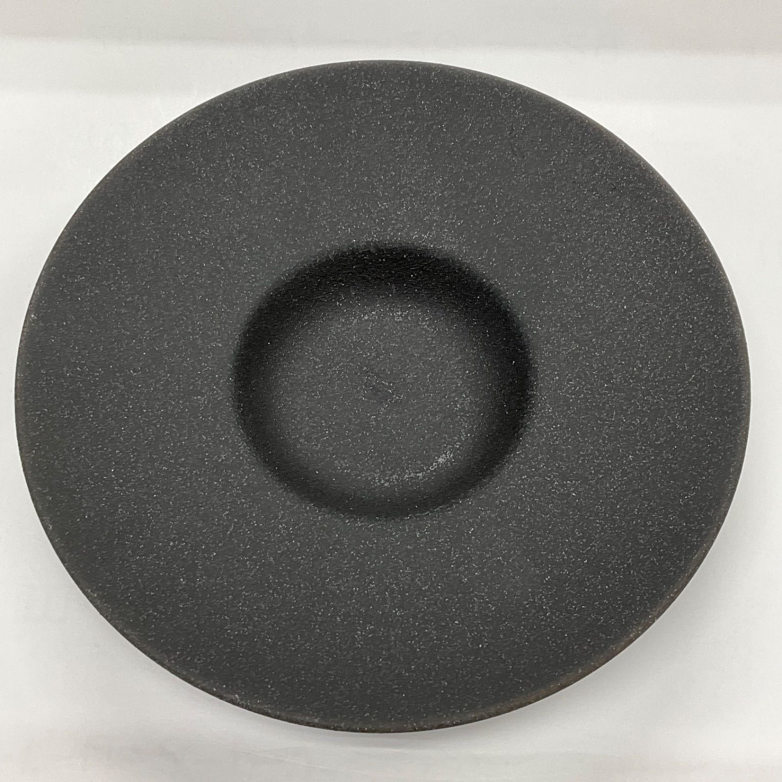 ワイドリム スープ皿 24cm 12枚 ブラック】カネスズ kanesuzu 黒 丸皿