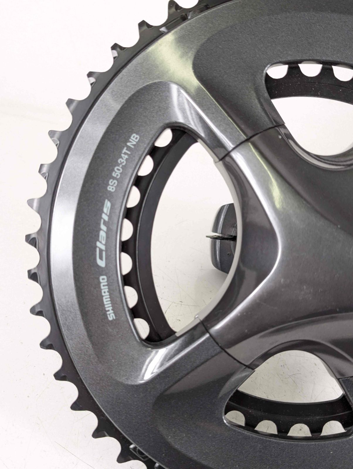 超美品】Shimano シマノ Claris FC R2000 50-34t 170mm 8s用 クランク