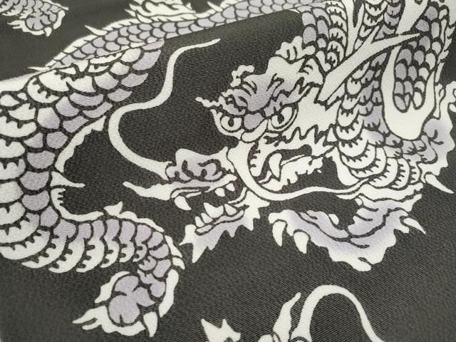 龍 鬼しぼ縮緬