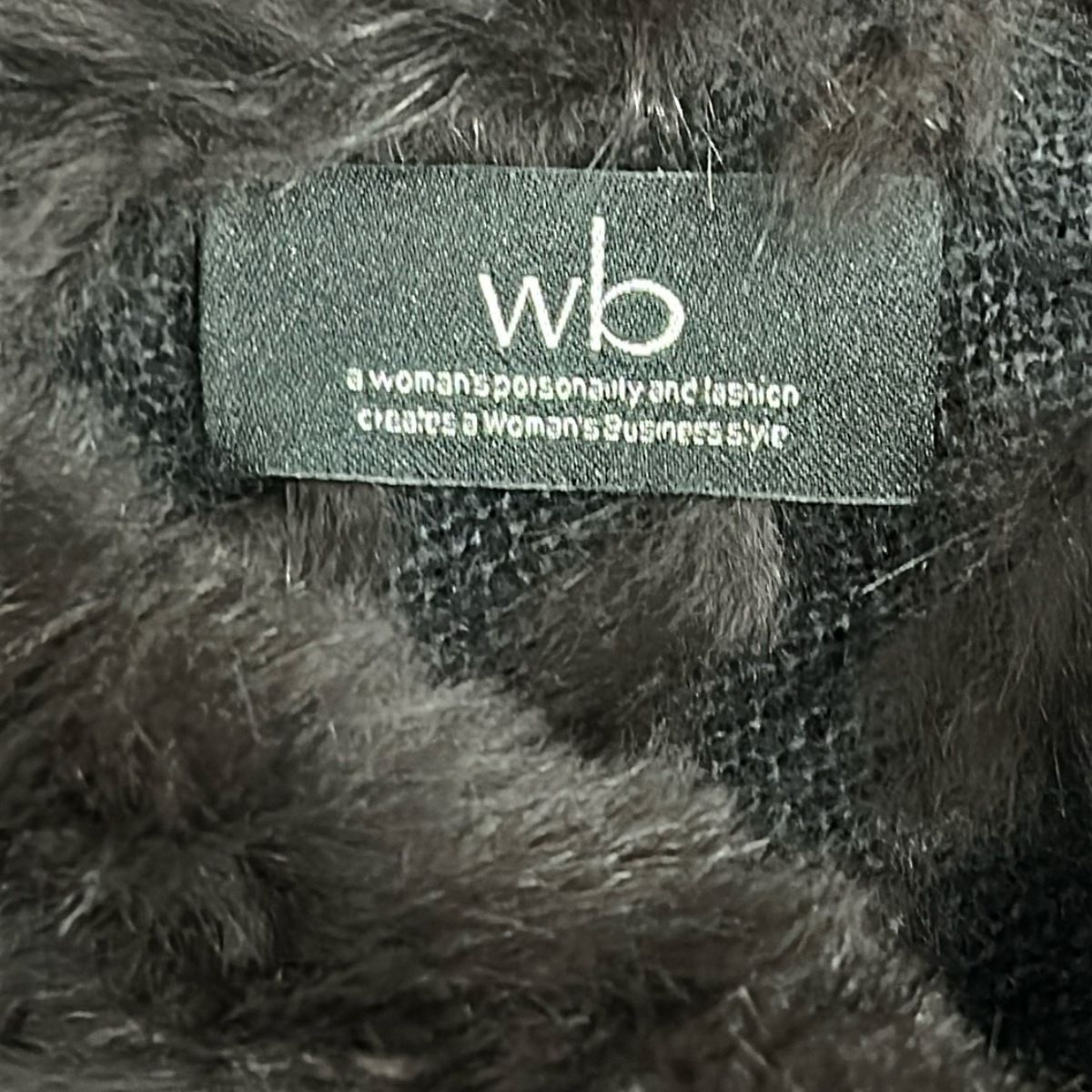 ダークブラウン スヌード