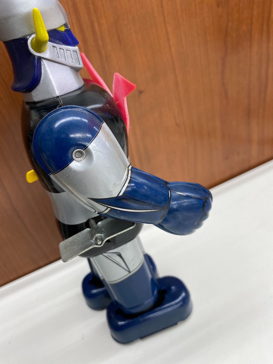 動作品　ポピーブリキゼンマイ グレートマジンガー グレートマジンガー ポピー ゼンマイ ブリキ人形 - メルカリ