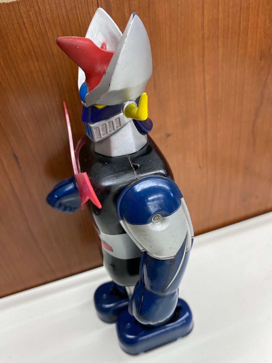 動作品　ポピーブリキゼンマイ グレートマジンガー グレートマジンガー ポピー ゼンマイ ブリキ人形 - メルカリ