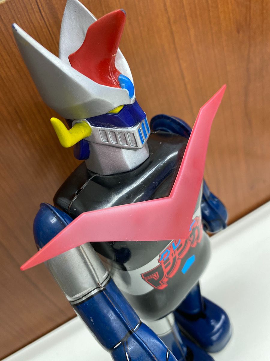 動作品　ポピーブリキゼンマイ グレートマジンガー ポピー グレートマジンガーZ ゼンマイブリキ玩具 箱付き当時品 動作