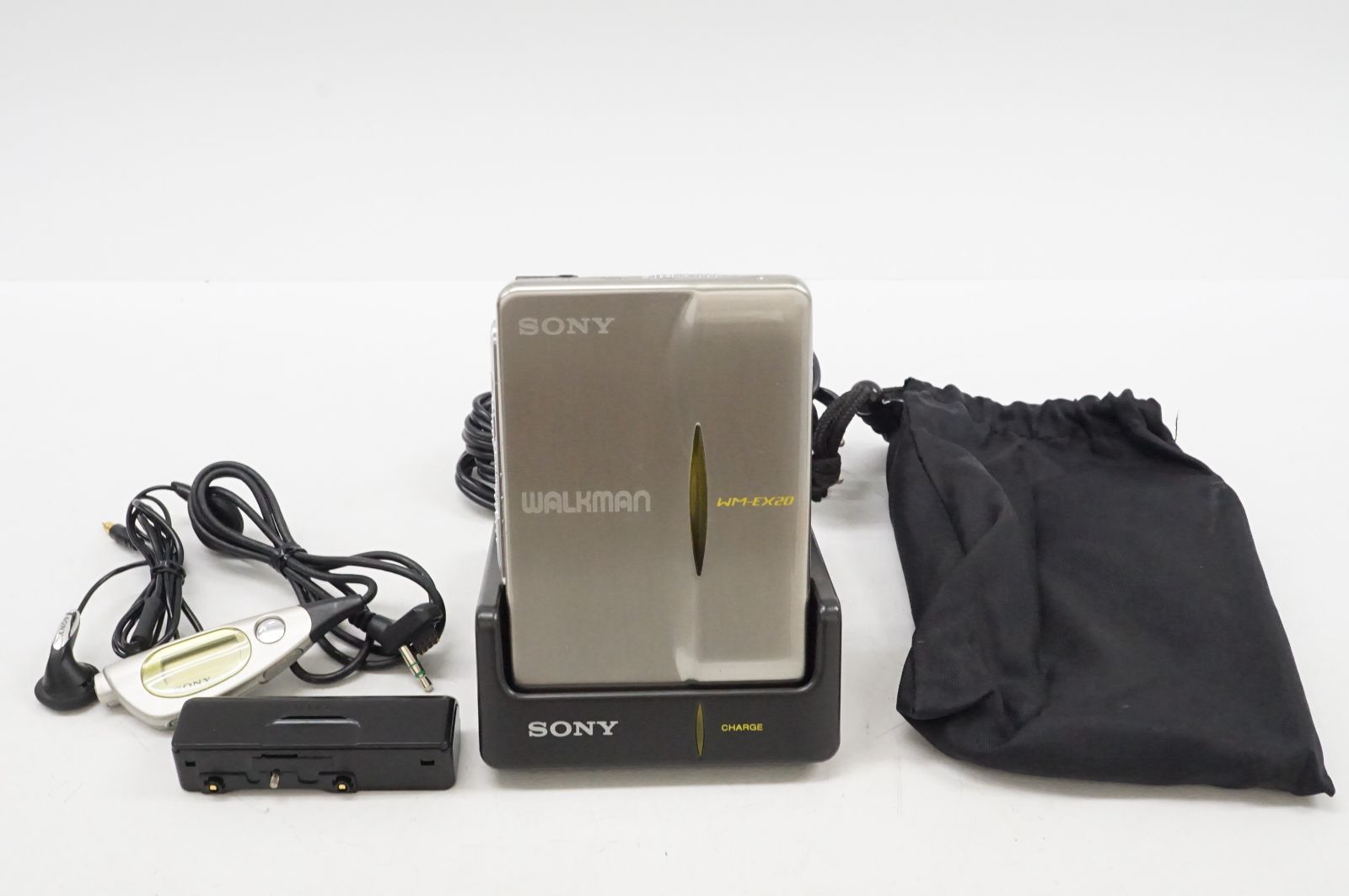 美品SONY WM-EX20 カセット ウォークマン ソニー 動作品 Yahoo!オークション -「wm-ex20」の落札相場・落札価格