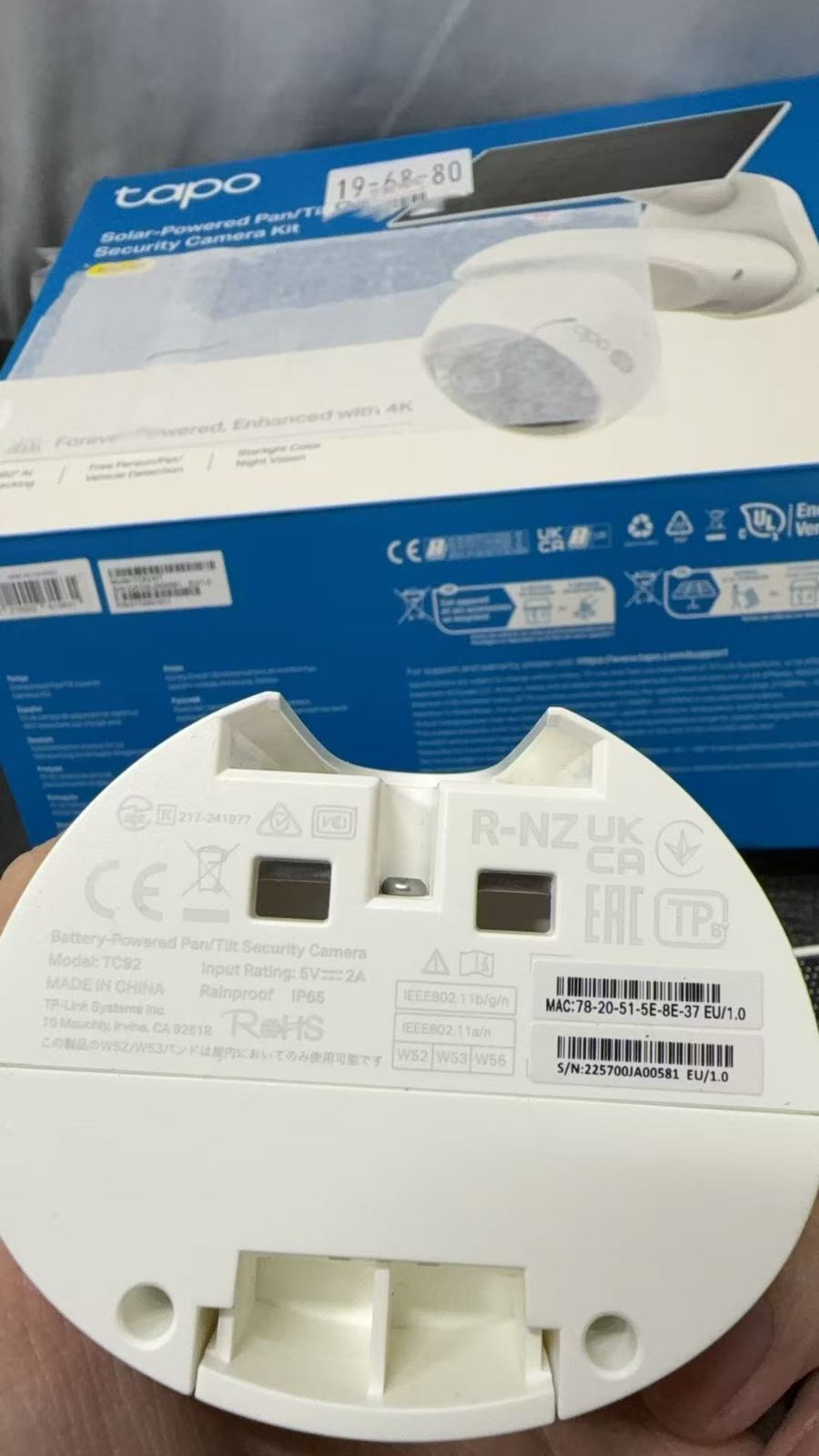 TP-Link Tapo(タポ) 防犯カメラ TC92 KIT//730765 /1210002615631