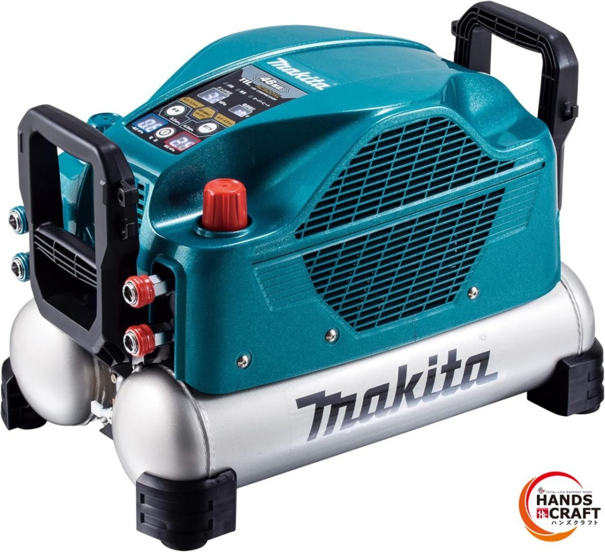 |♥品 マキタ AC 500 XL エアコンプレッサ タンク容量 11 L カラー 青