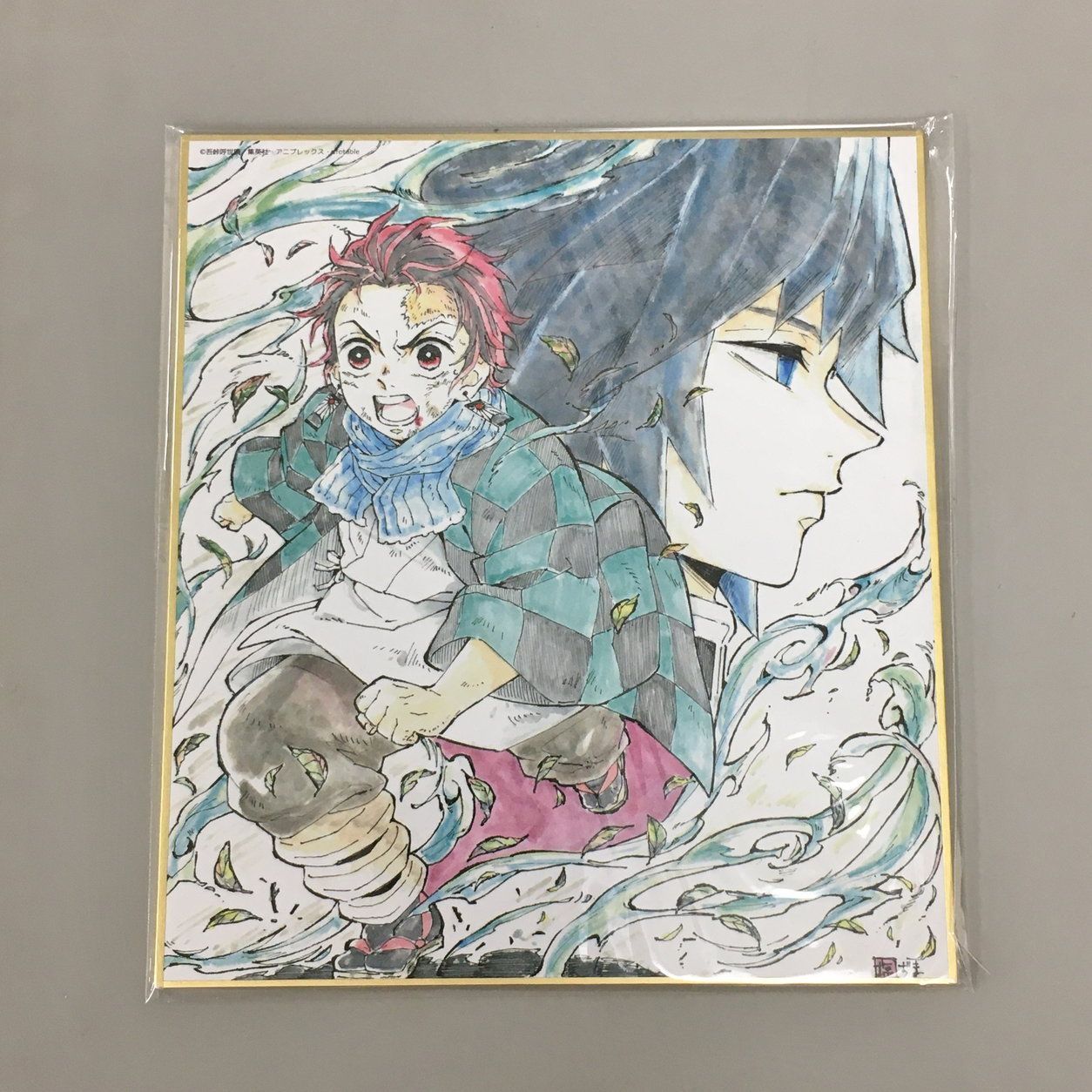 アニメグッズ 鬼滅の刃 那田蜘蛛山編 提供イラストランダム複製ミニ