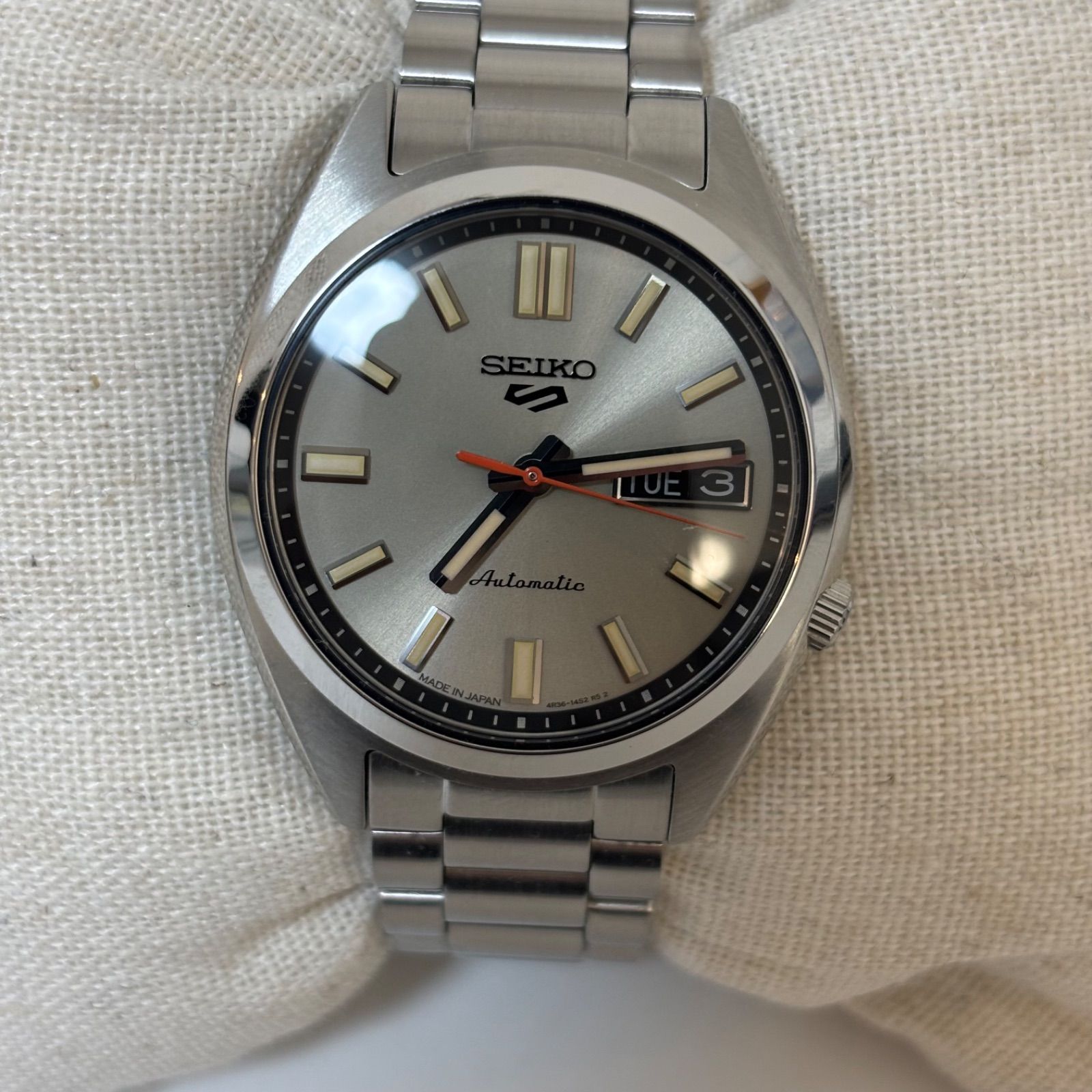  SEIKO セイコー5 スポーツ SZSB 011 4 R 36 03 X 0 自動巻き メンズ 腕時計 ボックス コマ付き 自動巻き時計 腕時計(アナログ)