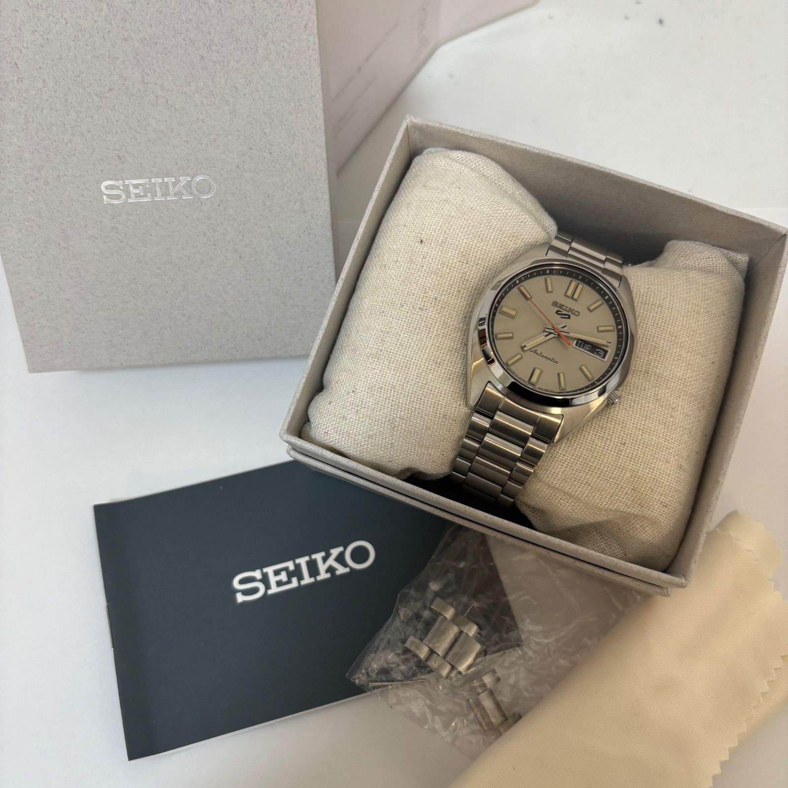 SEIKO セイコー5 スポーツ SZSB 011 4 R 36 03 X 0 自動巻き メンズ 腕時計 ボックス コマ付き