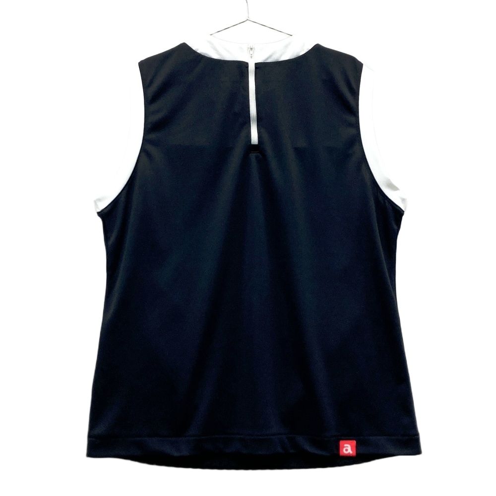 サイズ 40 アルチビオ 2025年モデル ノースリーブシャツ ブラック系 ゴルフウェア レディース ストスト