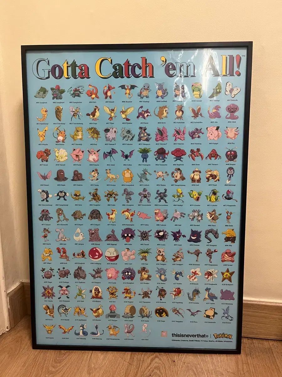 ディスイズネバーザット ポケットモンスター ステッカー ポスター