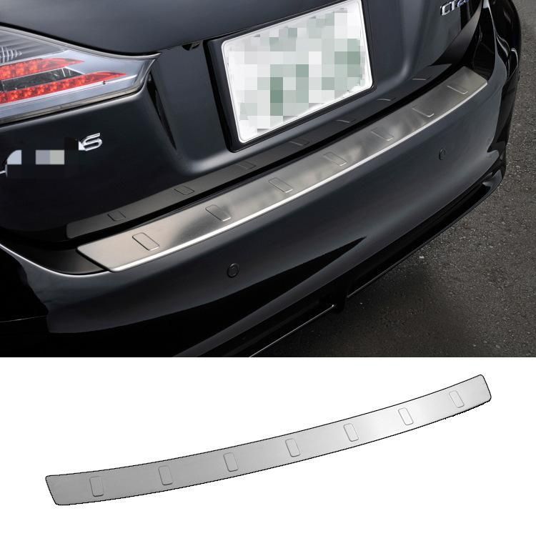 【送料無料】12-18年式レクサスCT200h専用ステンレス製後部バンパーカバー / 迎賓踏板＆トランクマット装飾ZX07