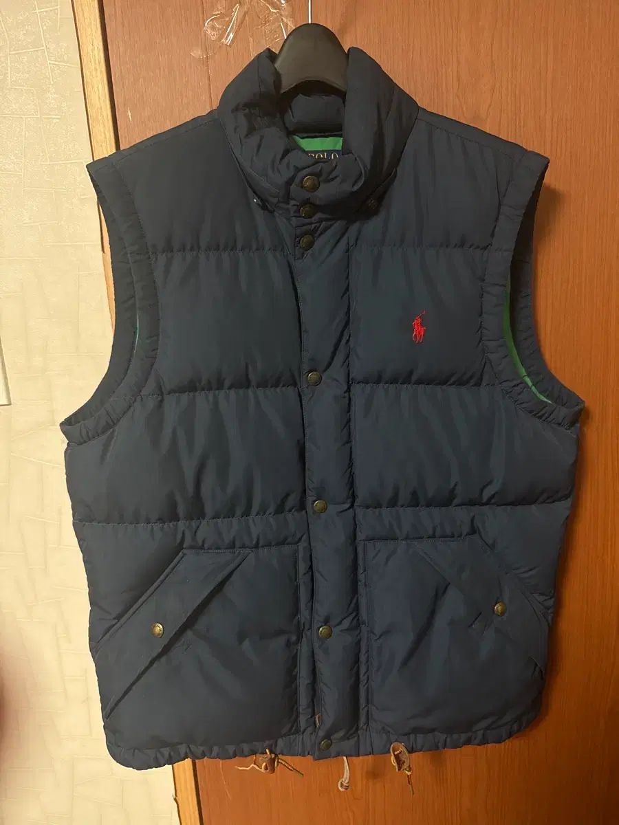 ポロ ラルフローレン ネイビー ダウン ベスト s
