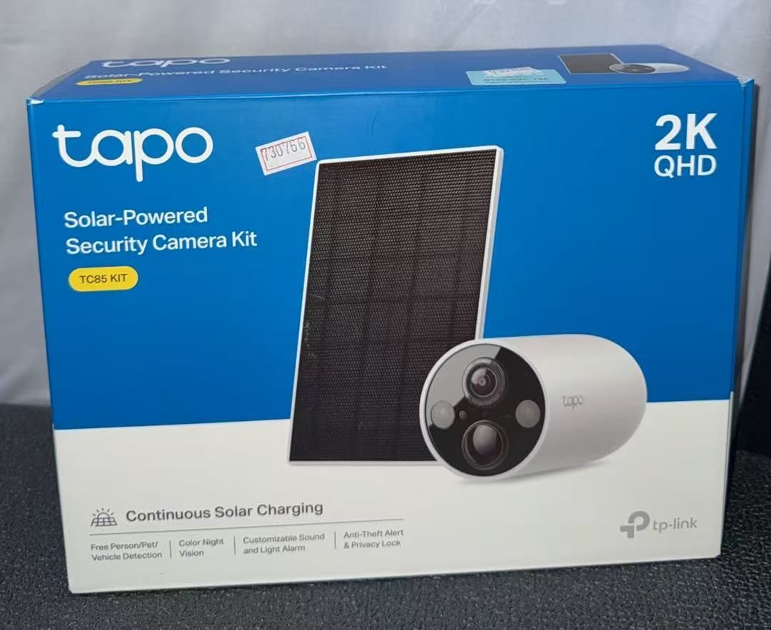 TP LINK TC 85 KIT ソーラー 給電セキュリティカメラ キット 730766