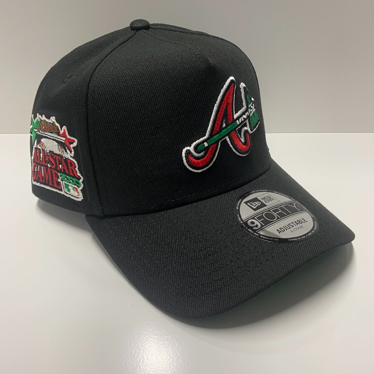 海外 Newera ニューエラ 9 Forty Aフレーム Braves アトランタ ブレーブス 2000 ASG スナップバックキャップ 黒 940 280