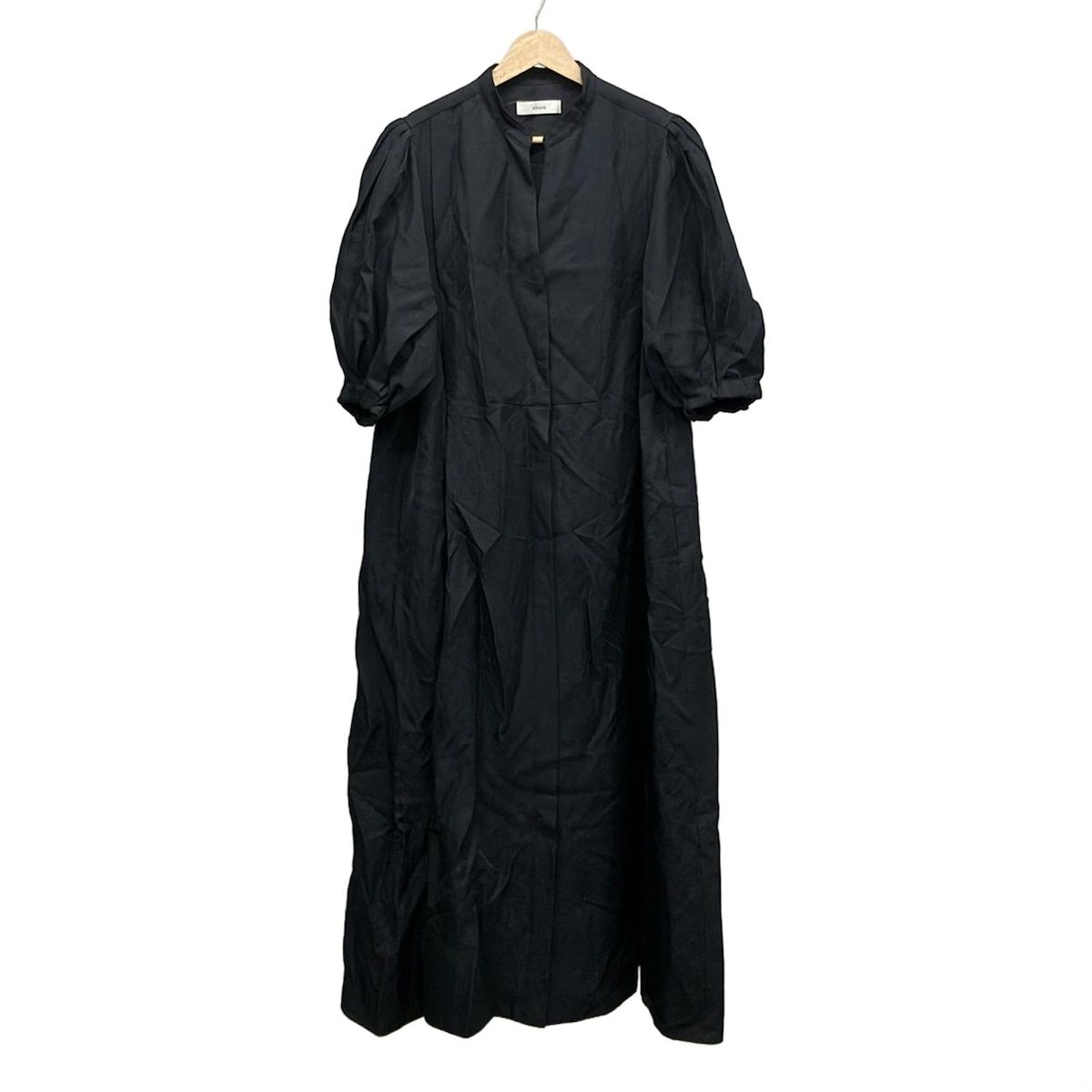 ebureエブールワンピース　38 ebure(エブール) ワンピース サイズ38 M レディース美品 - ネイビー