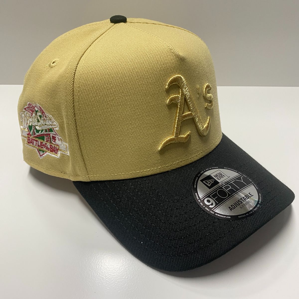 海外 Newera ニューエラ 9 Forty Aフレーム Athletics アスレチックス 1989 WS BATTLE of the BAY キャップ 940-281