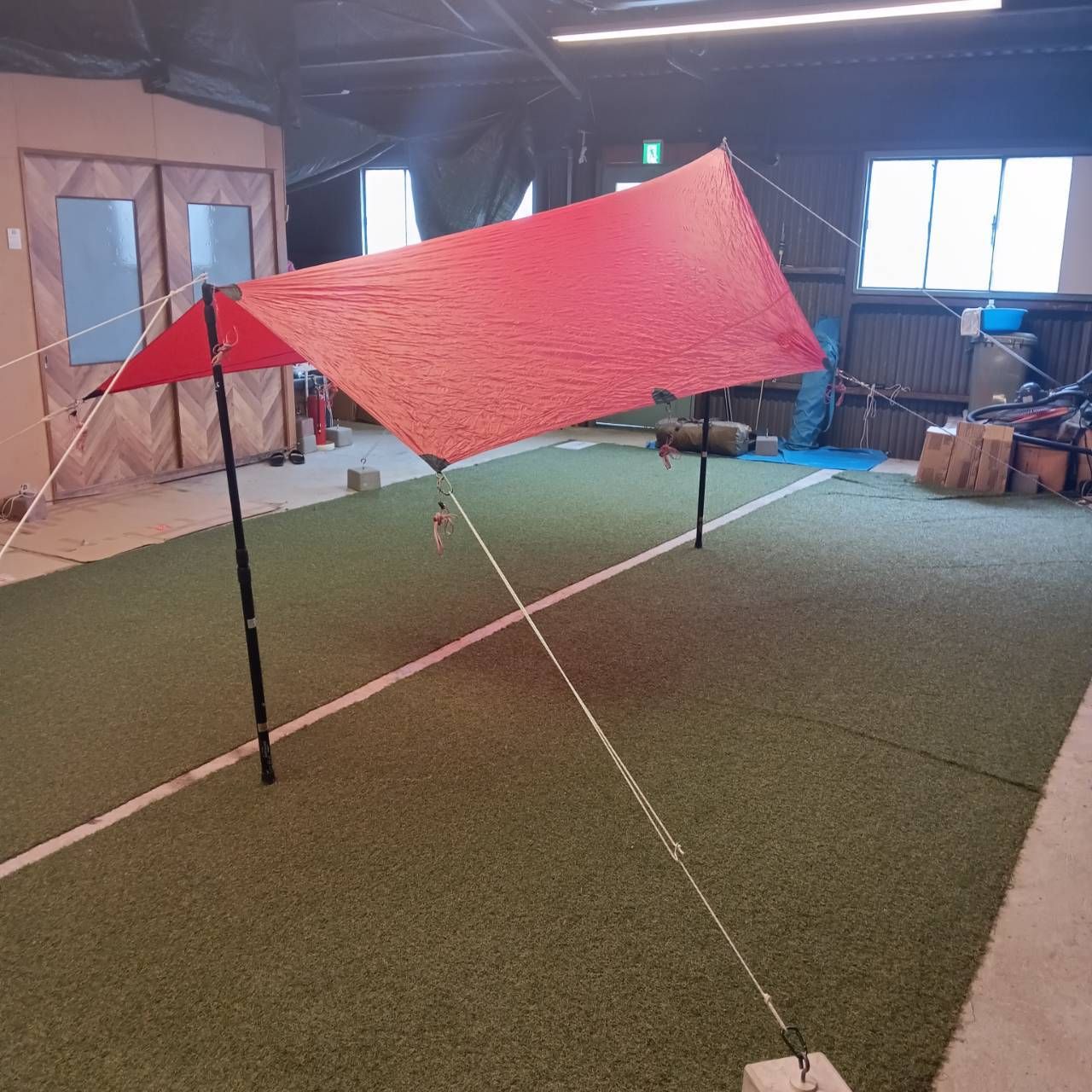  ヒルバーグ タープ5 ウルトラライト レッド タープ シェード本体 タープ シェード