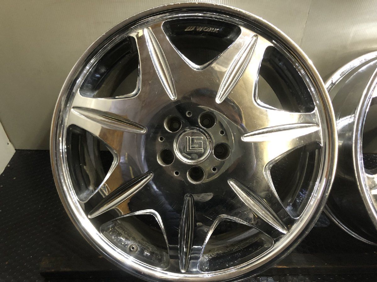 WORK LS 207 社外ホイール 20インチ 4本 8 3 40 VHE 588