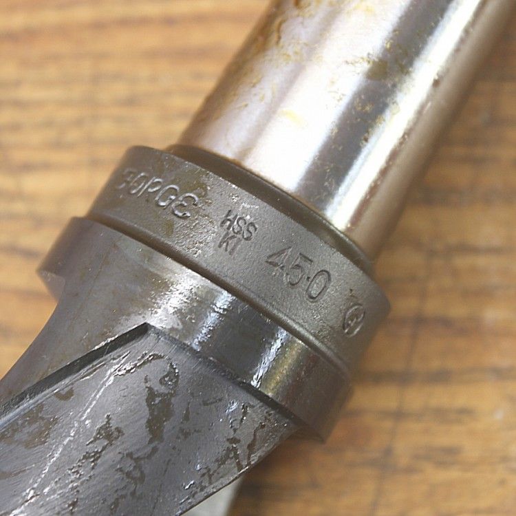  ナチ NACHI φ45.0 mm テーパーシャンクドリル MT 4 ドリル部品 ドリル 部品