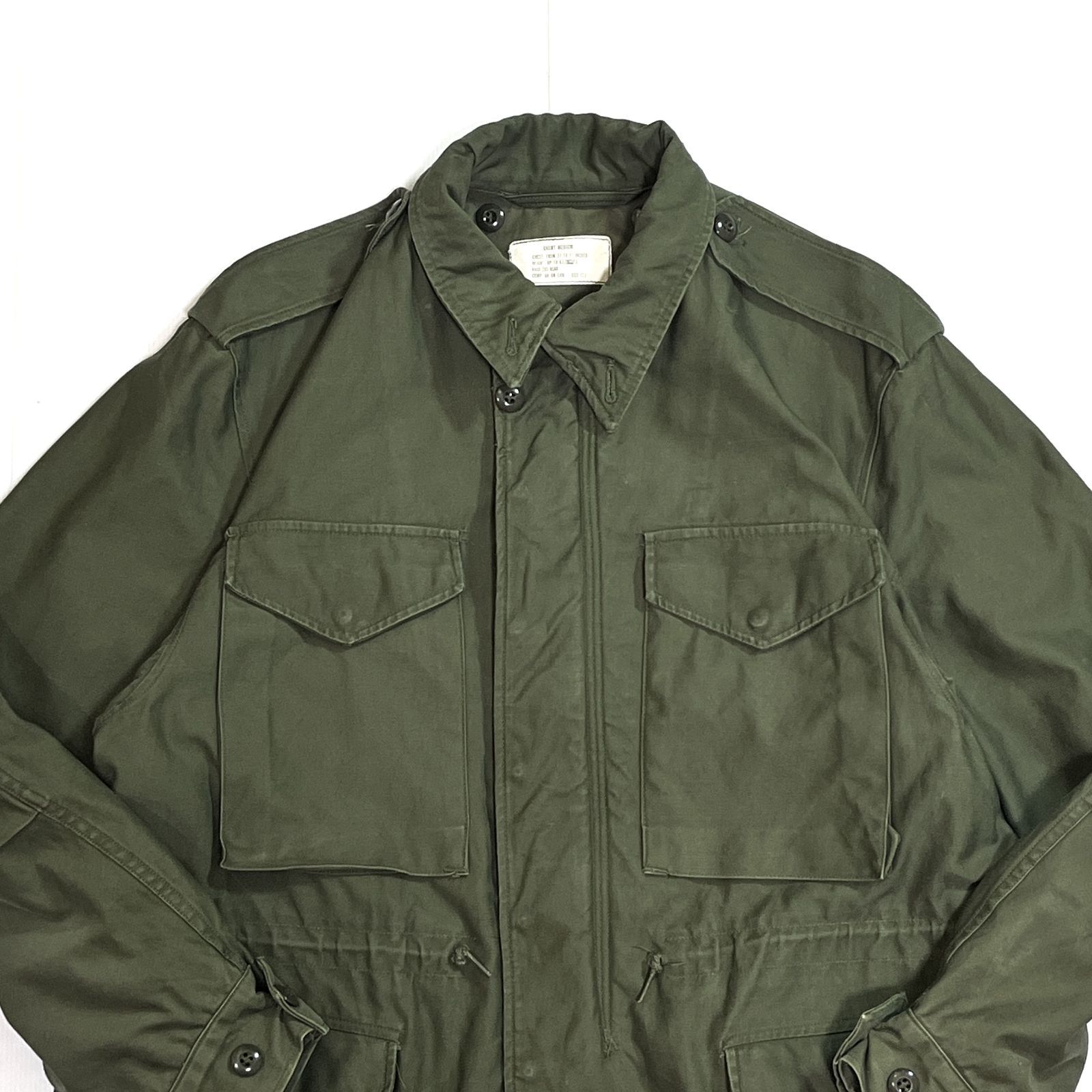 希少 M-S 60s U.S.ARMY 米軍 実物 M-51 フィールドジャケット MEDIUM