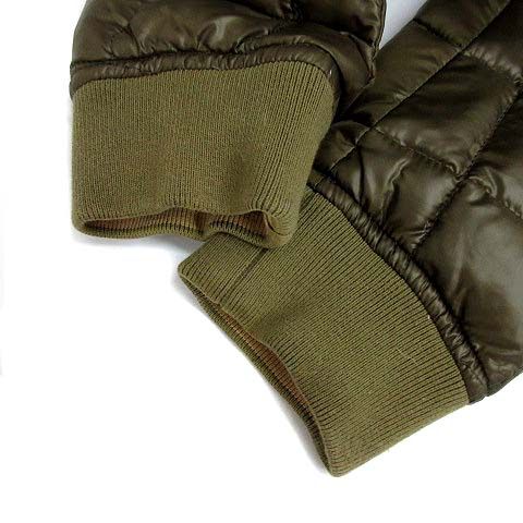 【中古】ヴィンテージラバーズ VINTAGE LOVERS リバーシブル ダウン ジャケット ブルゾン カーキ ベージュ 44 BBL03D-B16 メンズ ヴィンテージラバーズ VINTAGE LOVERS リバーシブル ダウン ジャケット