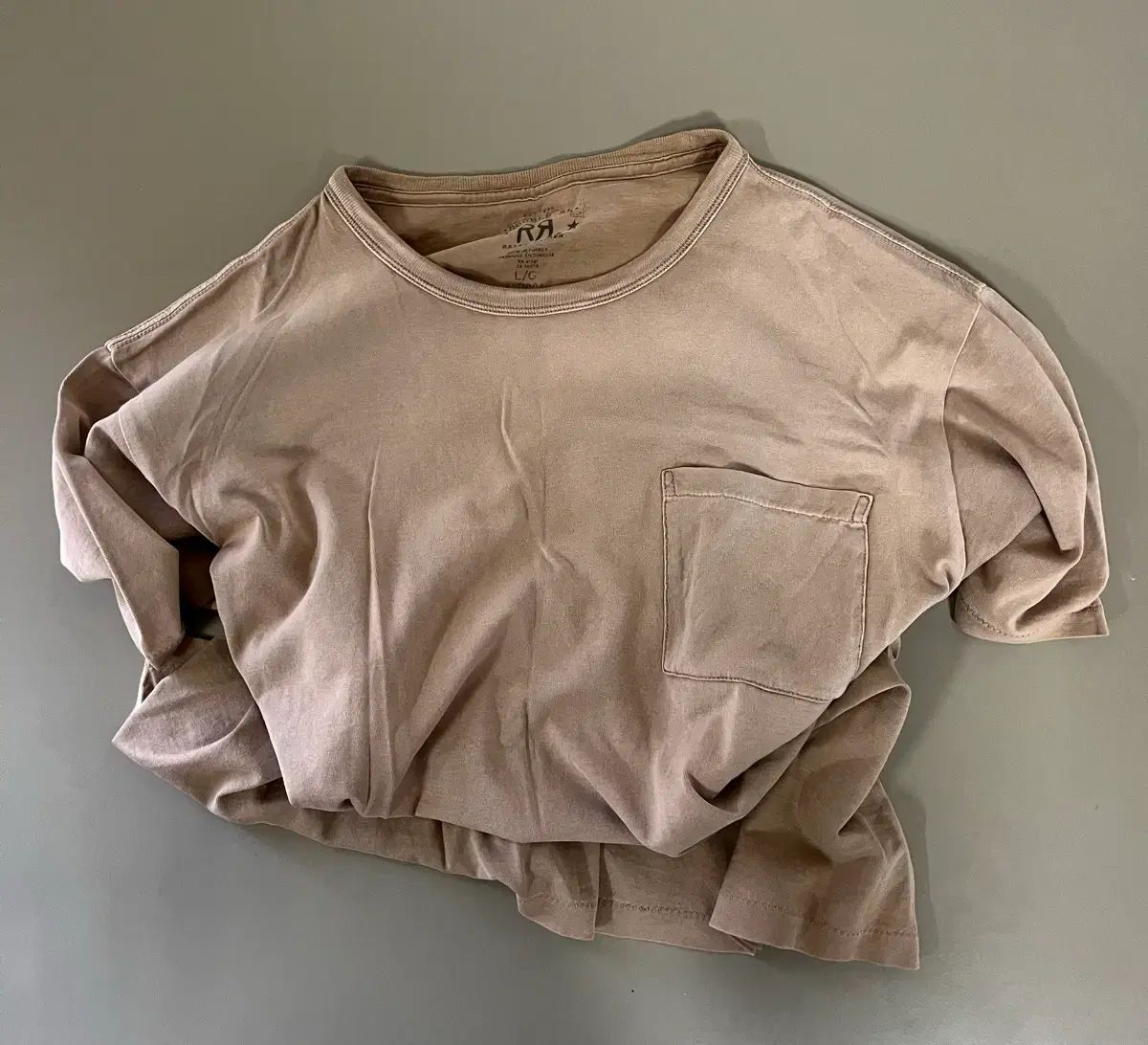 RRA ダブルアールエル ガーメントダイング Tシャツ