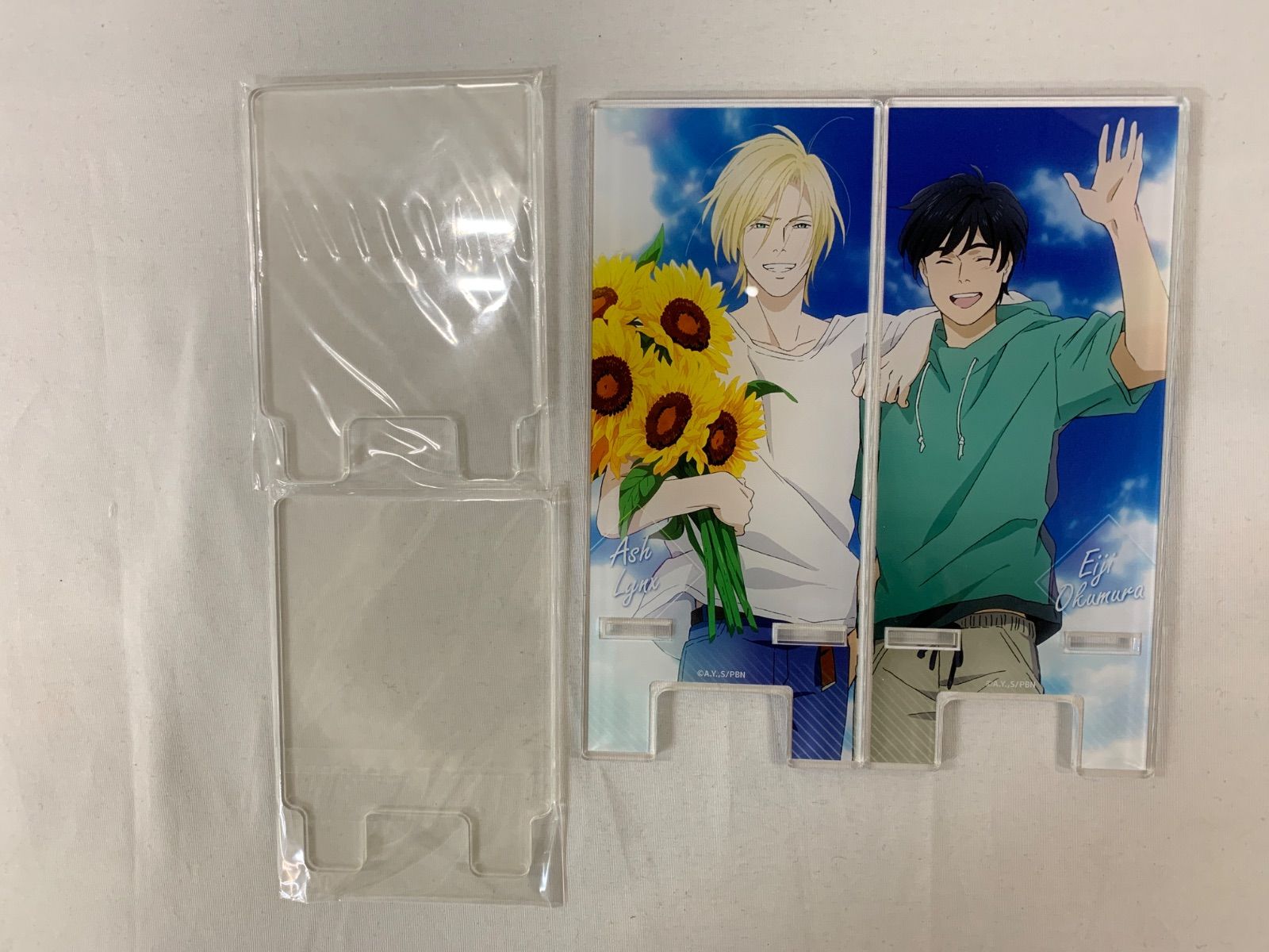 ☆【BANANA FISH】アッシュ＆英二 アクリルマルチスタンド mini 2点