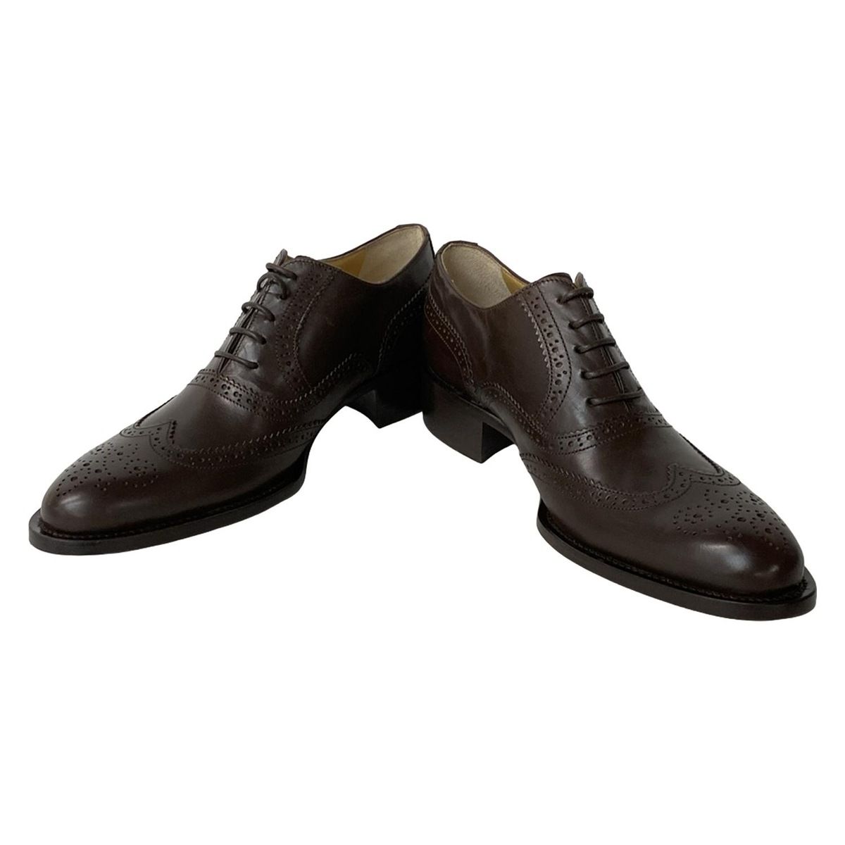 SARTORE サルトル シューズ 37 レディース - ダークブラウン レザー