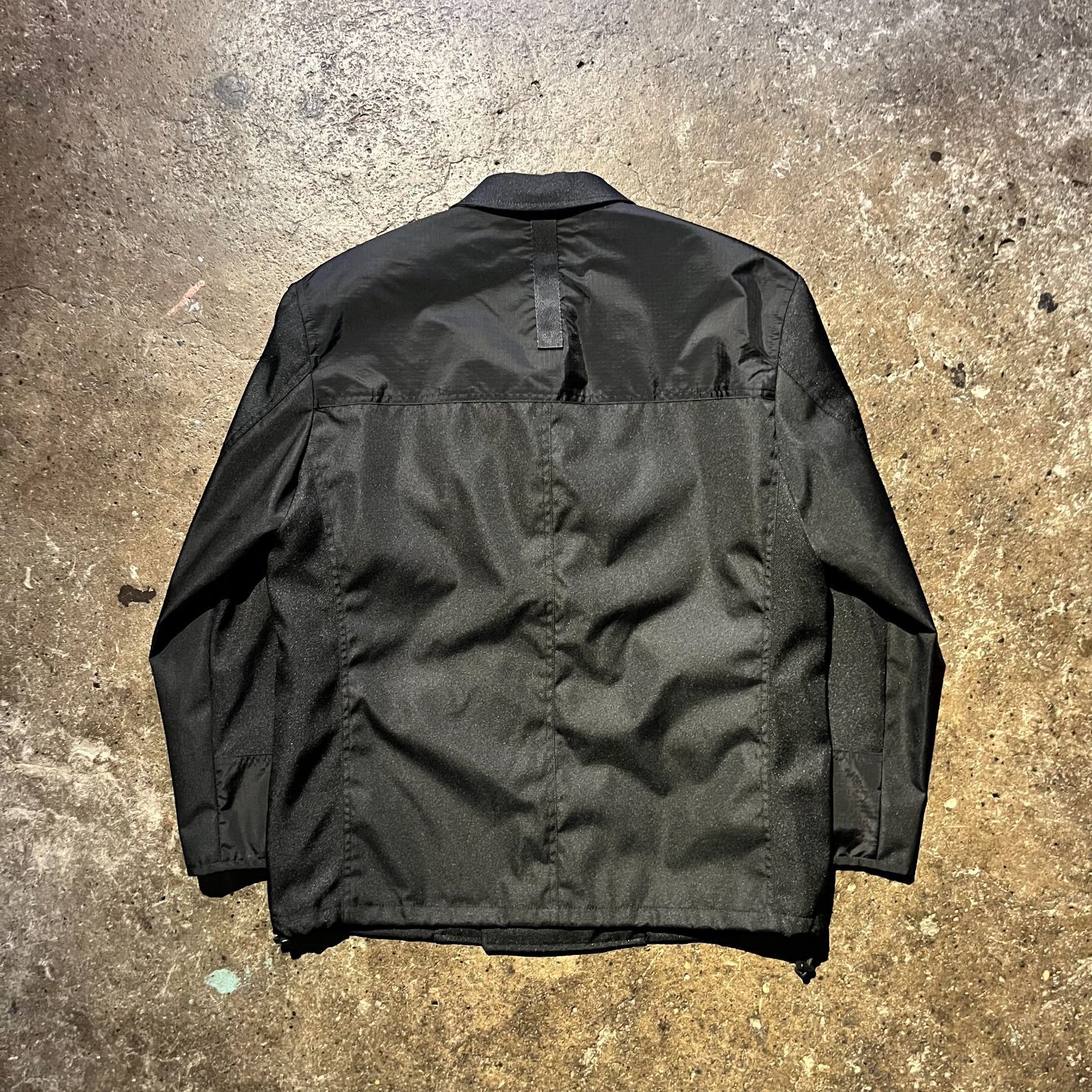 COMME des GARCONS HOMME 23aw ナイロン切替エステルジャケット M 