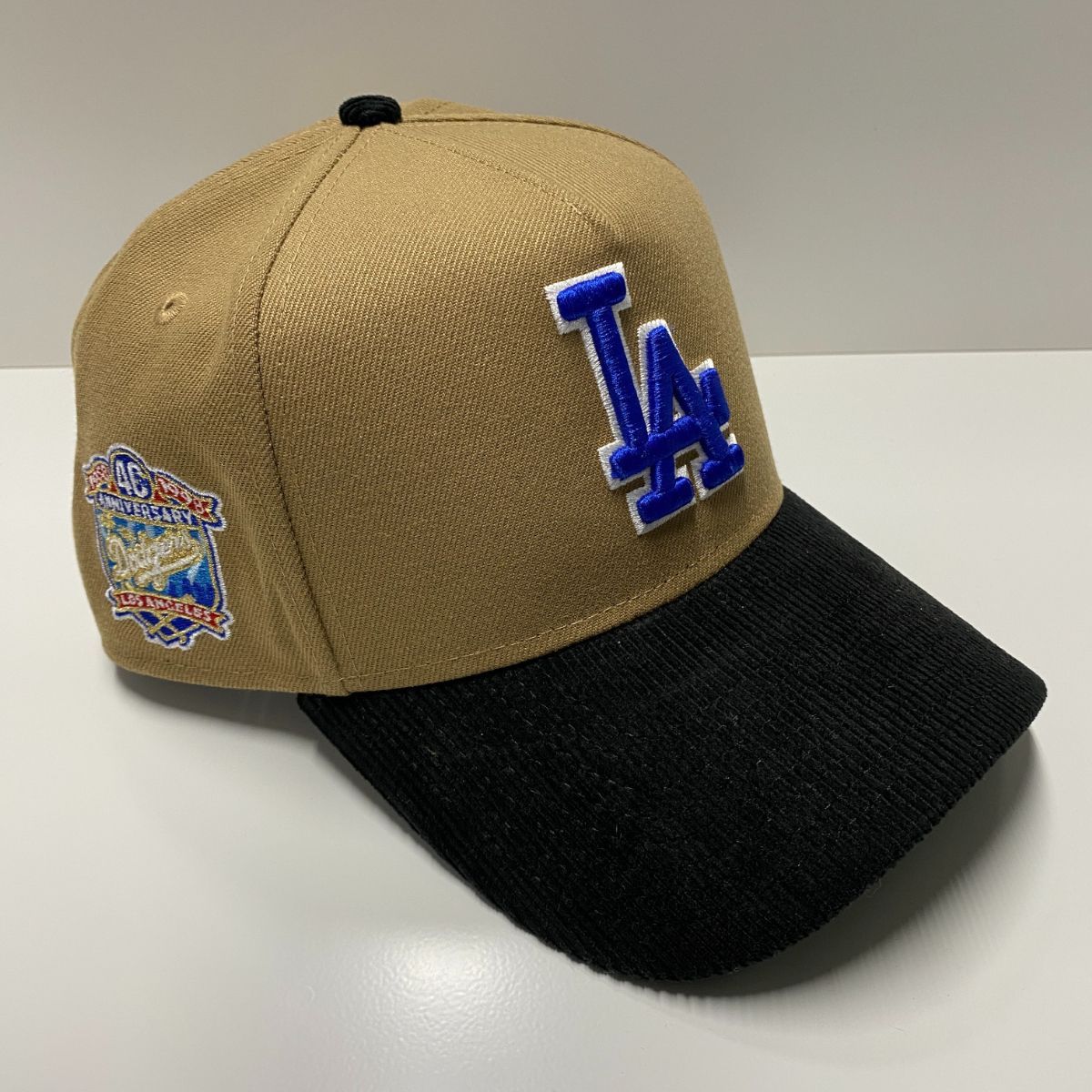 海外 Newera ニューエラ 9 Forty Aフレーム LA Dodgers ドジャース 40周年記念 コーデュロイ キャップ 940 286