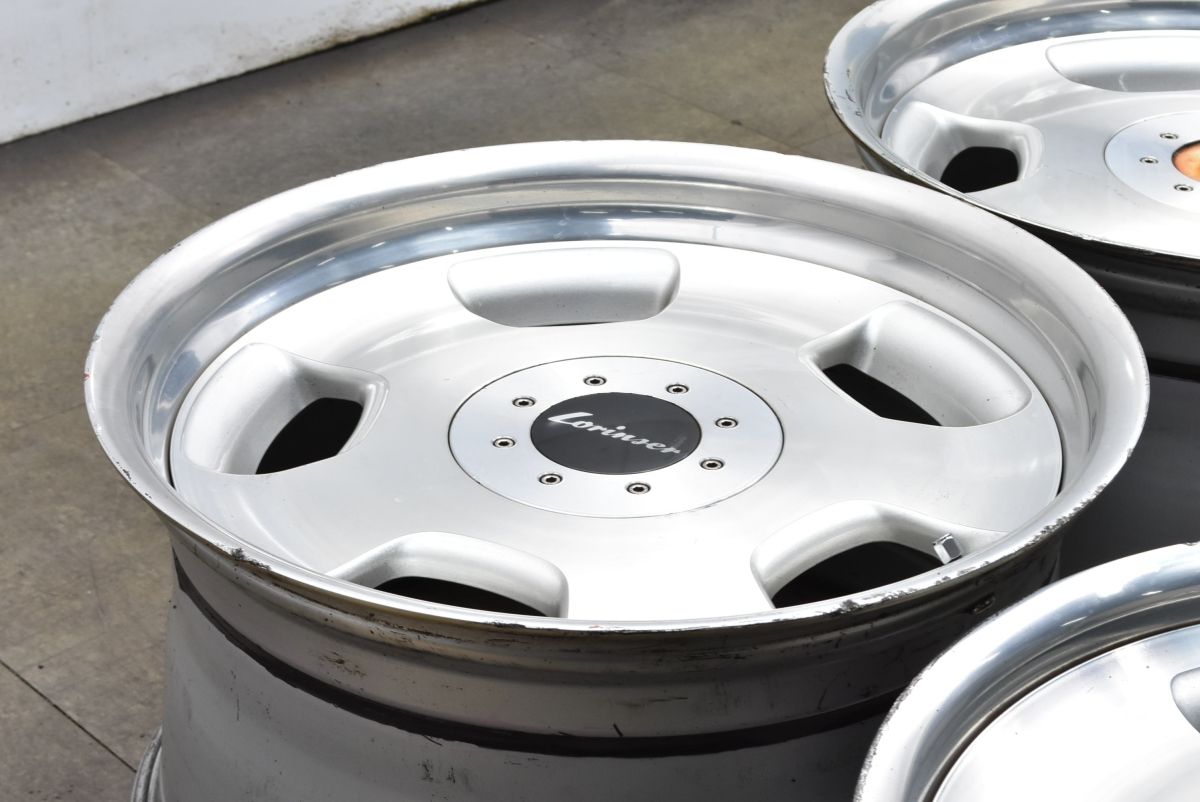 ディッシュ ロリンザー RSK 3 19 in 9 J 38 10 PCD 112 120マルチ ベンツ Eクラス Sクラス SLクラス Lorinser 3ピース