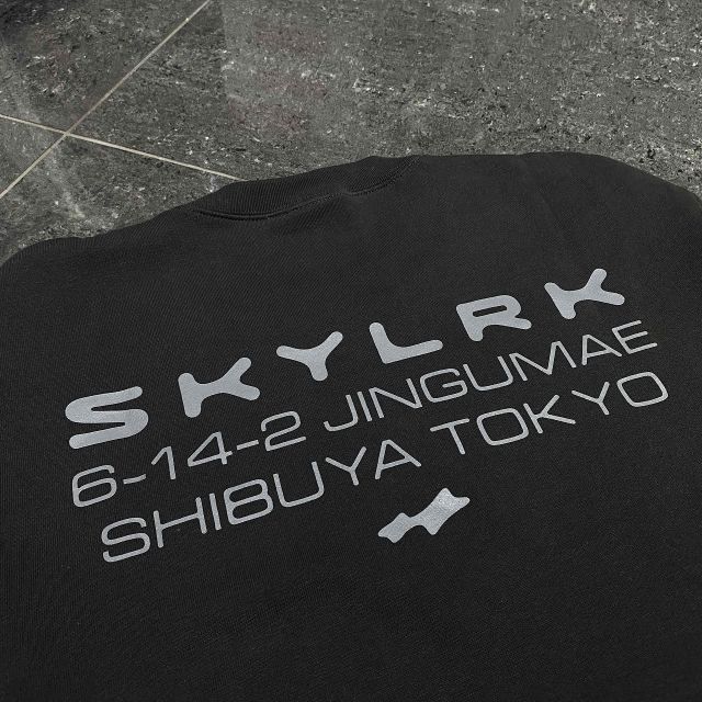 SKYLRK 2025 TOKYO POP UP CREWNECK SWEAT SIZE-L SLT025-1007