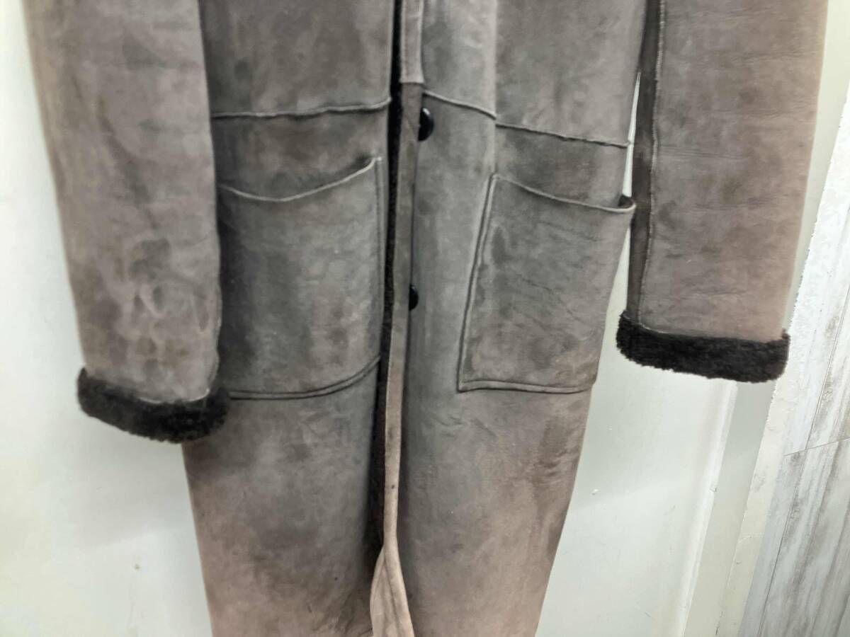 販売 APC / コート/羊皮/ フランス製/ ブラウンコート/ S 希少 A.P.C.