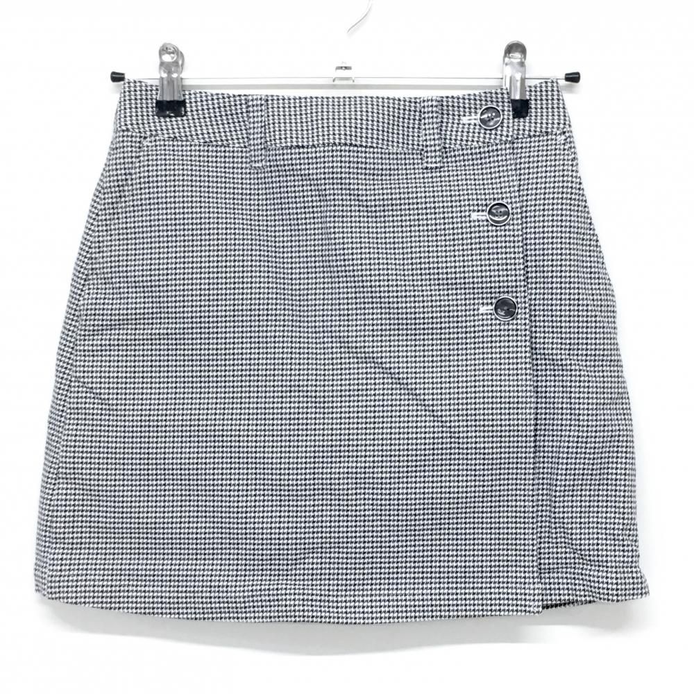 美品】タイトリスト スカート 白×黒 千鳥格子 内側インナーパンツ