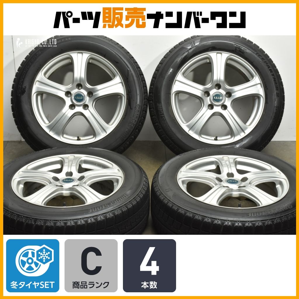 カローラクロス エクストレイル 等に FEID 17 in 7 J 38 PCD 114 3 ブリヂストン アイスパートナー2 215 60 R アルファード C HR