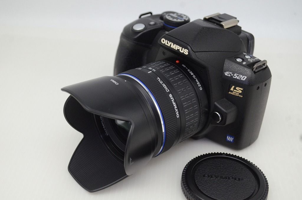 美品 OLYMPUS オリンパス E-520 + ZUIKO DIGITAL ED 14-42mm F3.5-5.6
