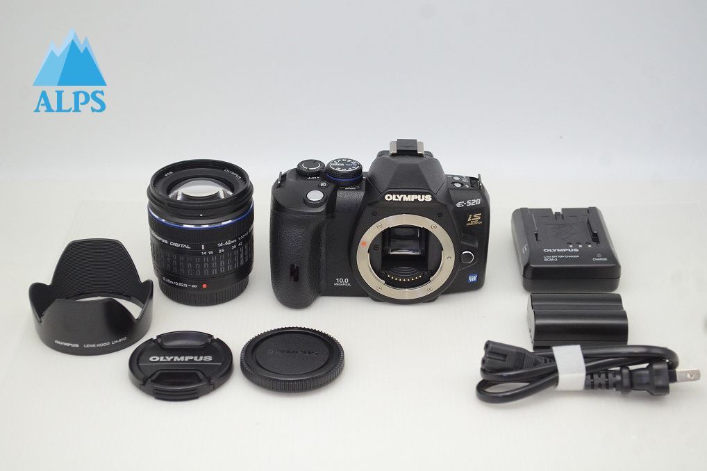 美品 OLYMPUS オリンパス E-520 + ZUIKO DIGITAL ED 14-42mm F3.5-5.6