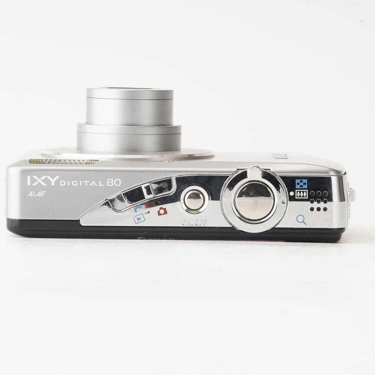Canon IXY Digital 7倍ズーム コンパクトカメラ キヤノン Canon IXY DIGITAL 80 シルバー 3x 光学ズーム - メルカリ